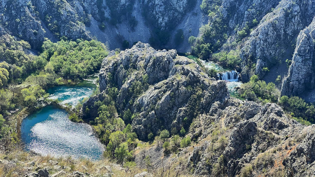 Krupa kanyon horvátországban